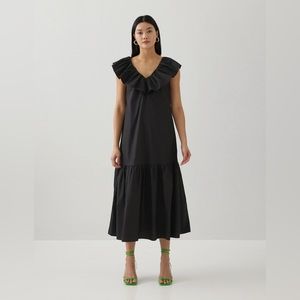 Love, Bonito Veena Tiered Cotton Ruffle Dress🖤